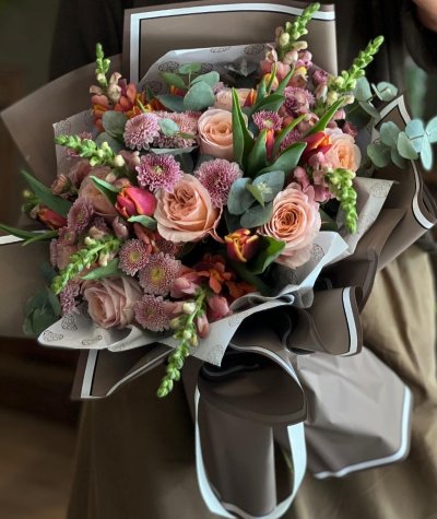 18 EYLÜL SONBAHAR BUKETİ / ÇİÇEK ATÖLYESİ